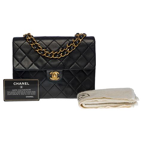 chanel 23cm flap bag|Chanel flap bag agneau.